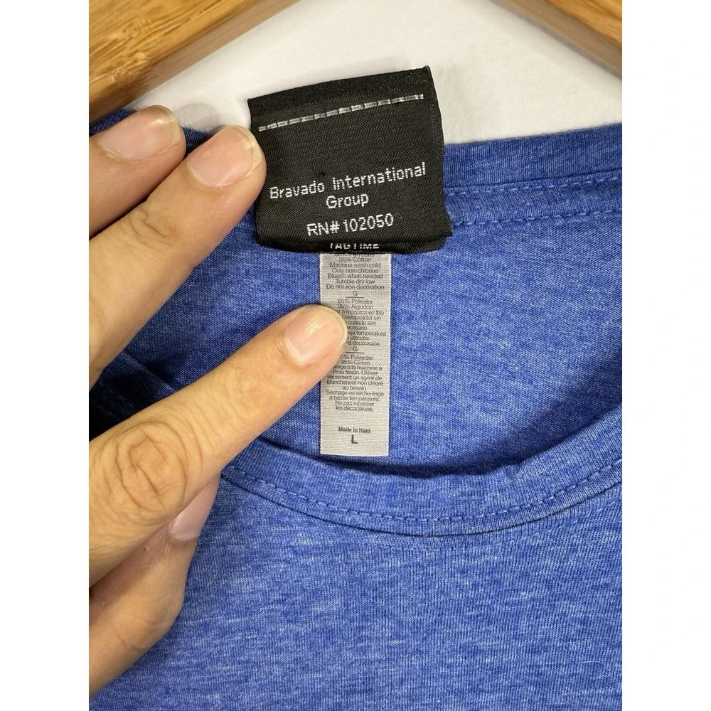 Harley-Davidson Texarkana Texas Blue Short Sleeve Graphic T-shirt Size L - Picture 10 of 16
